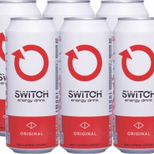 SWITCH ENERGY DRINK ORIGINAL 6X500ML